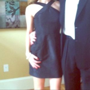 J Crew Black bridesmaids dress